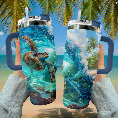 Shineful Tumbler Big Wave