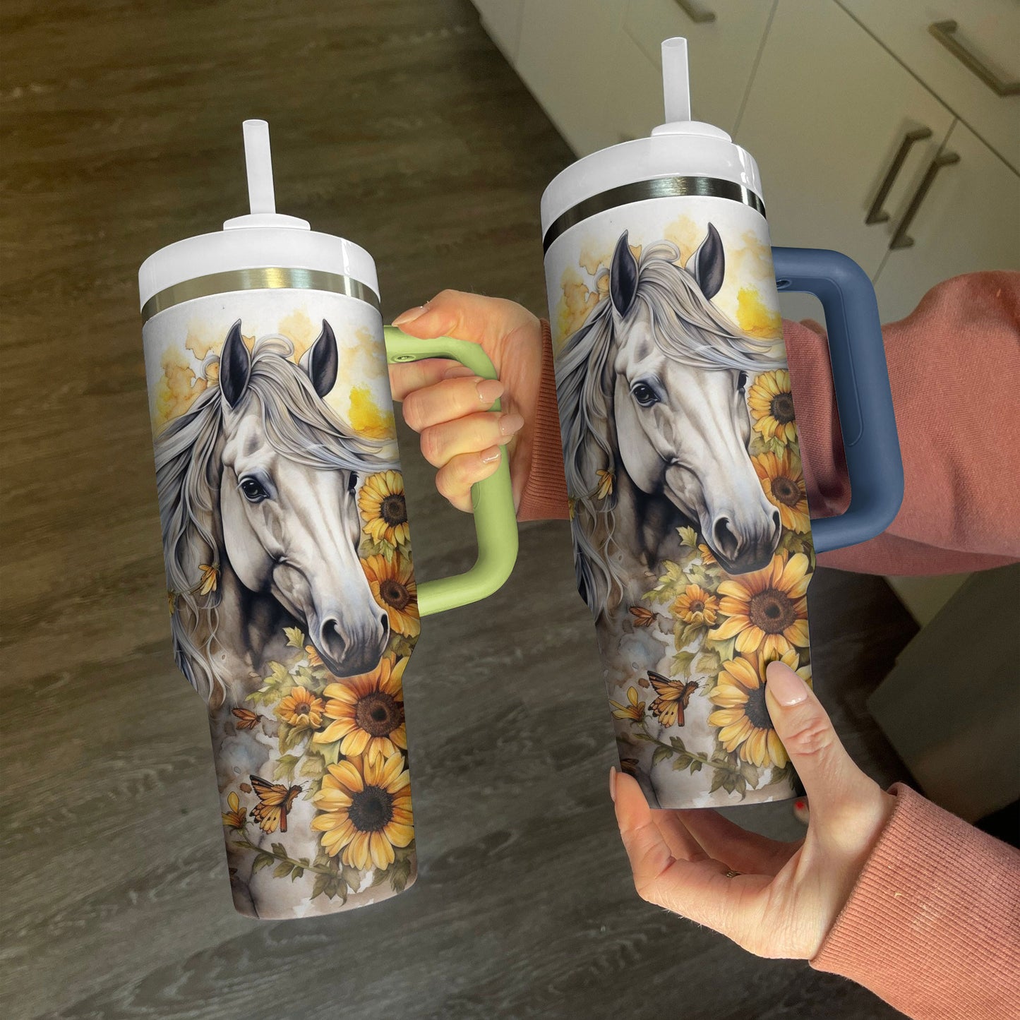 Shineful Tumbler Sunflower Horse