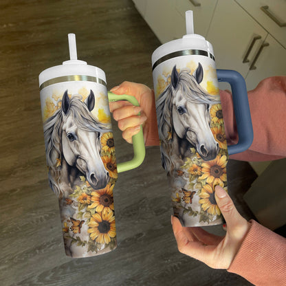 Shineful Tumbler Sunflower Horse