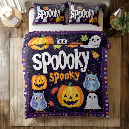 Shineful All Season Quilt 3-teiliges Set Spooky