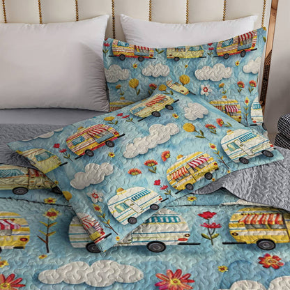 Shineful All Season Quilt 3-Piece Set Camplife