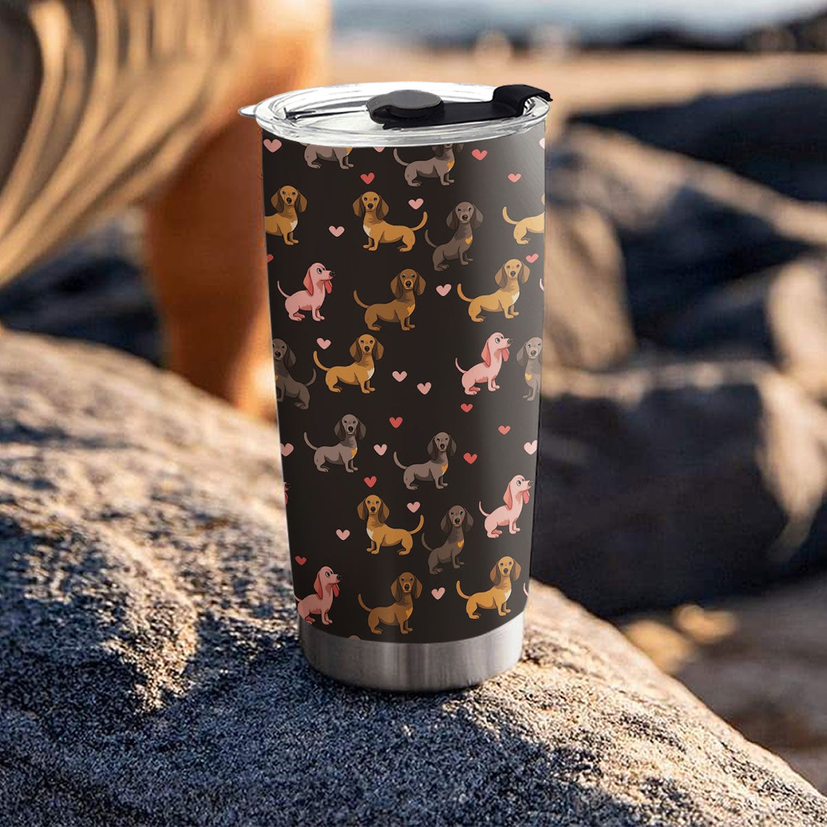 Shineful 20oz Tumbler Lovely Dachshunds