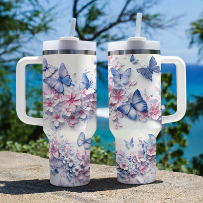 Shineful Tumbler Butterfly Garden