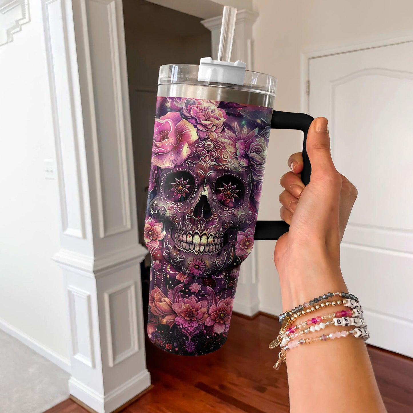 Shineful Tumbler Gothic Bloom