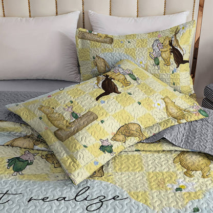 Shineful All Season Quilt 3-teiliges Set mit Spaßfaktor