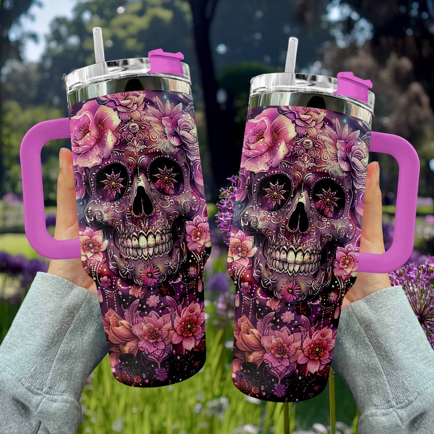 Shineful Tumbler Gothic Bloom