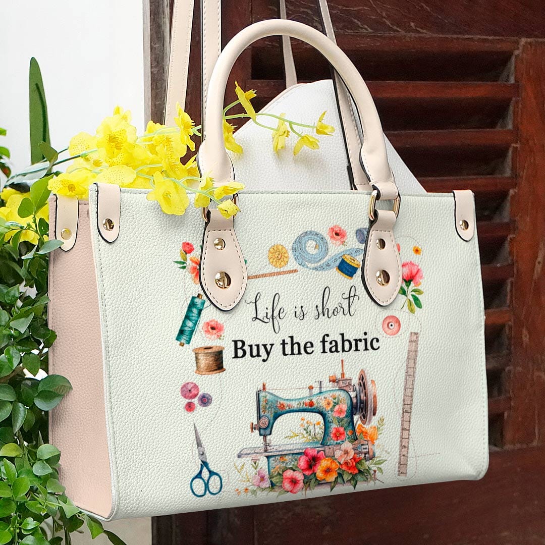 Sewing Leather Bag Shineful Buy The Fabric Lk8 Creamy White