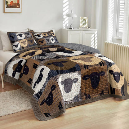 Shineful All Season Quilt 3-Piece Set Sheepish Dreams