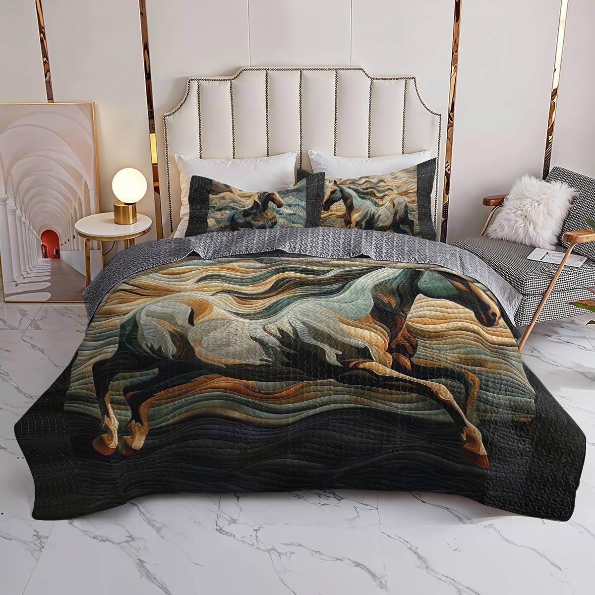 Shineful All Season Quilt 3-Piece Set My Destrier