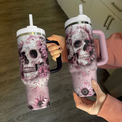 Shineful Tumbler Blossom Skull