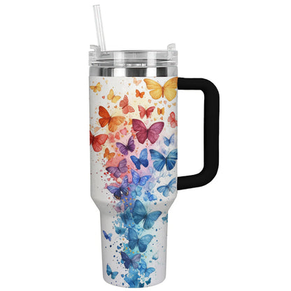 Shineful Tumbler Colorful Butterflies