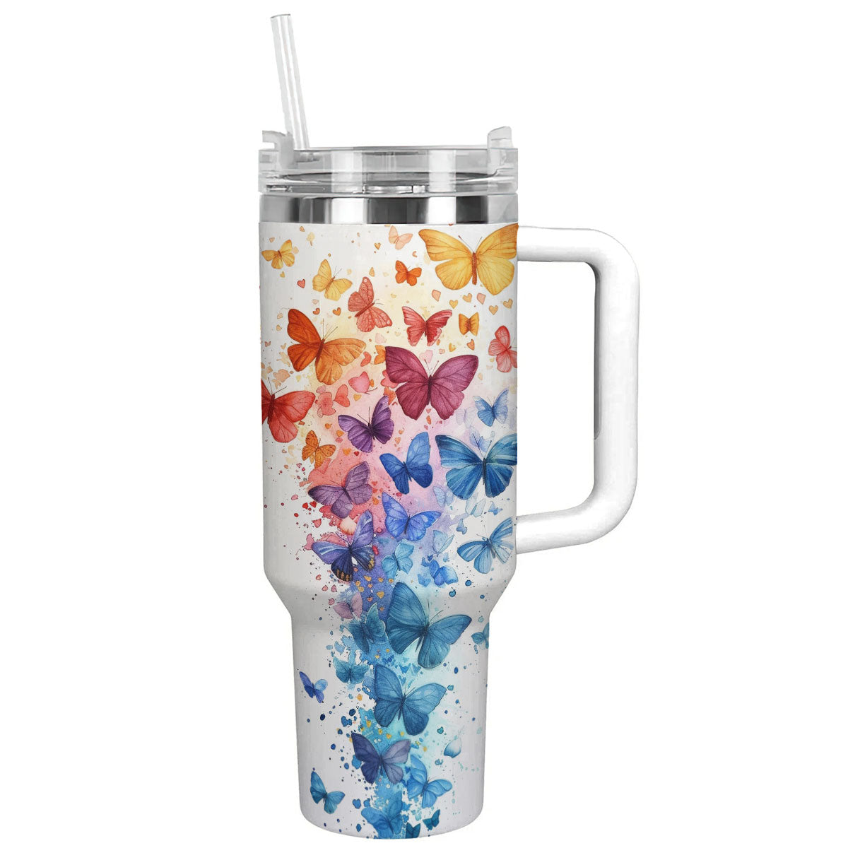 Shineful Tumbler Colorful Butterflies