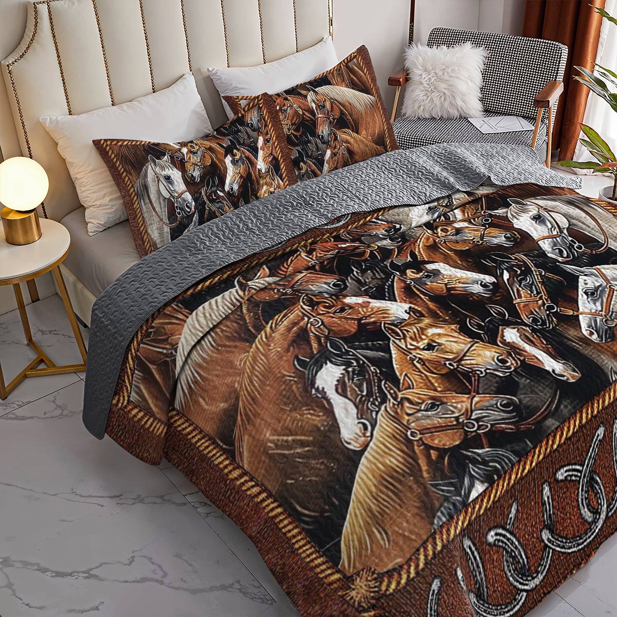 Shineful All Season Quilt 3-Piece Set Rodeo Dreams