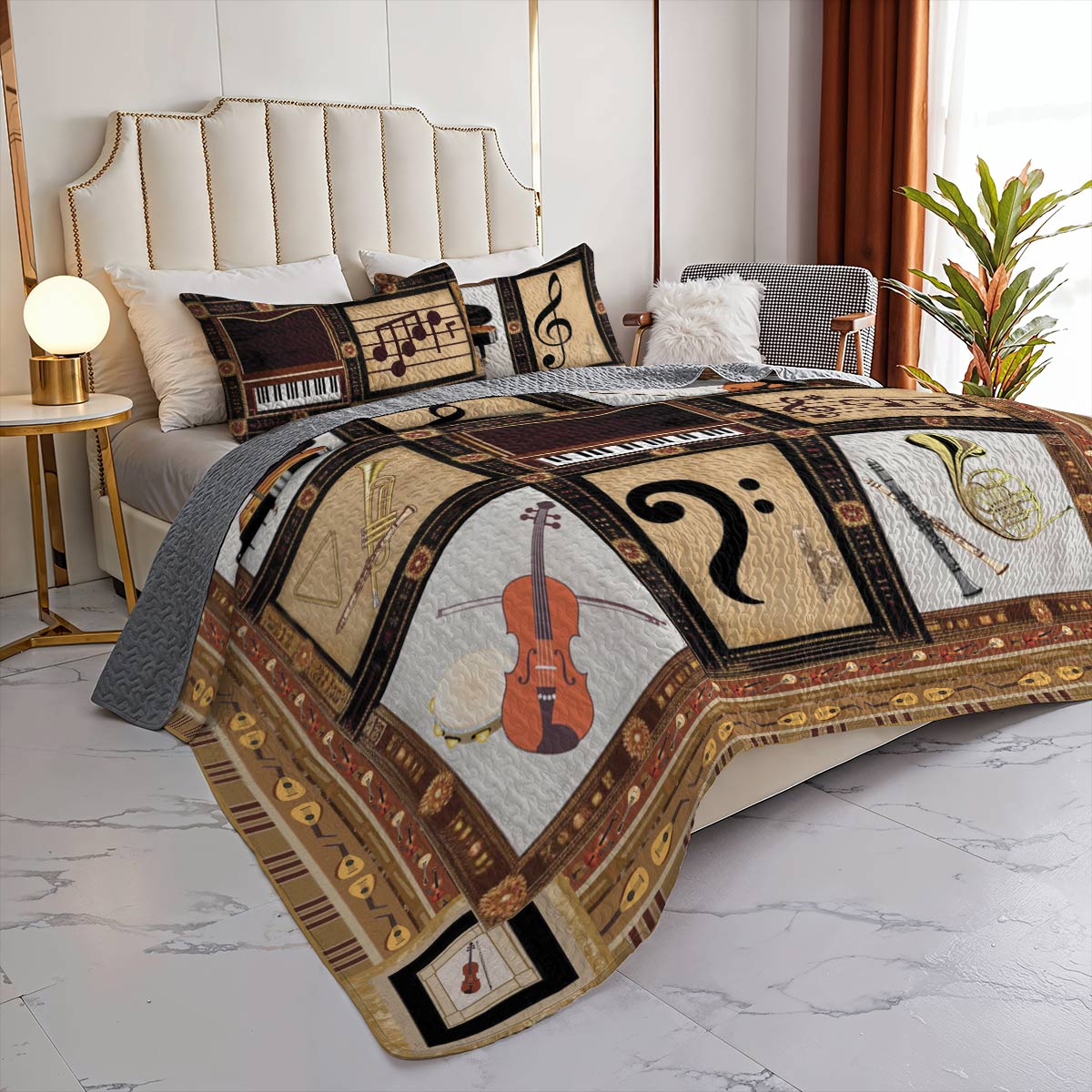 Shineful All Season Quilt 3-Piece Set Symphony