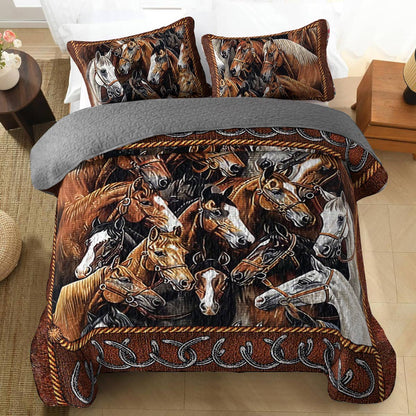 Shineful All Season Quilt 3-Piece Set Rodeo Dreams