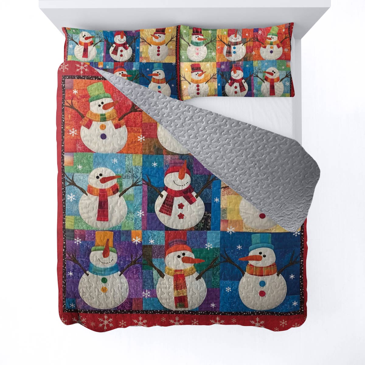 Shineful All Season Quilt 3-Piece Set First Snow