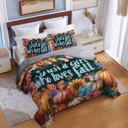 Shineful All Season Quilt 3-Piece Set Fall in Love