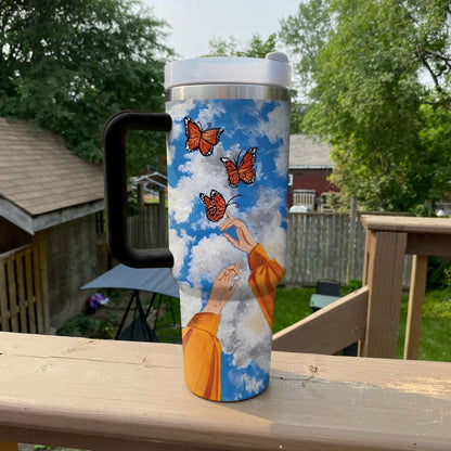 Shineful Tumbler Skyward Butterfly