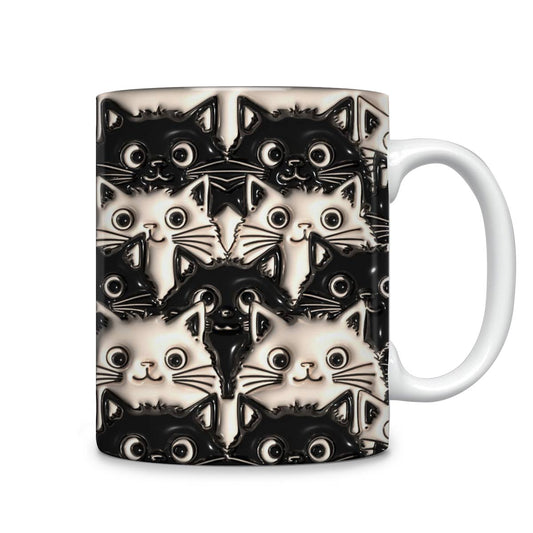 Shineful Ceramic Mug Fat Cats