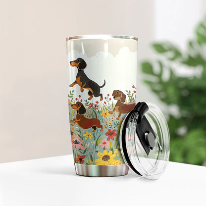 Shineful 20oz Tumbler Dachshund Delight