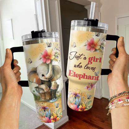 Shineful Tumbler For Elephant Lovers