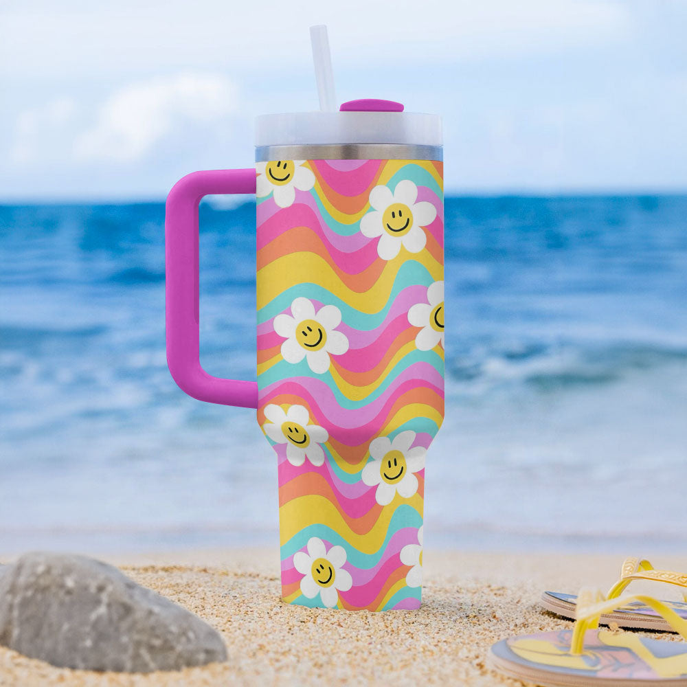 Shineful Tumbler Smiling Daisy Ver2