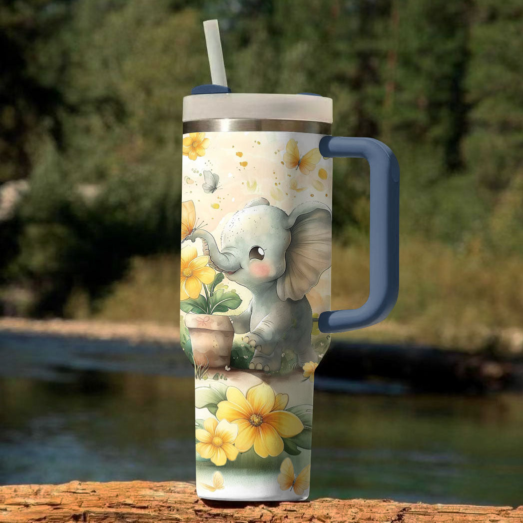 Shineful Tumbler Happy Elephant