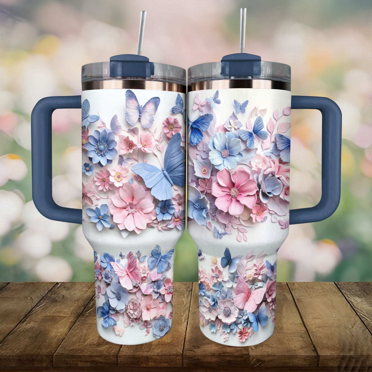 Shineful Tumbler Butterfly Blossom