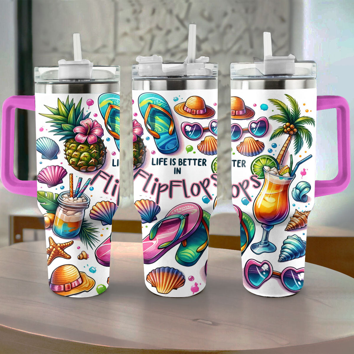 Shineful Tumbler FlipFlops