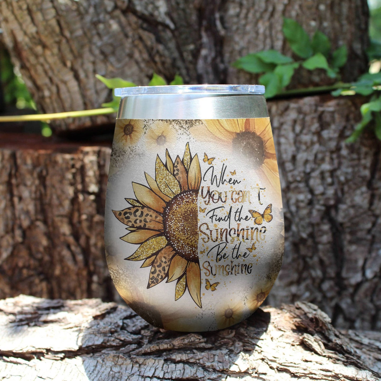 Shineful Wine Tumbler Be The Sunshine