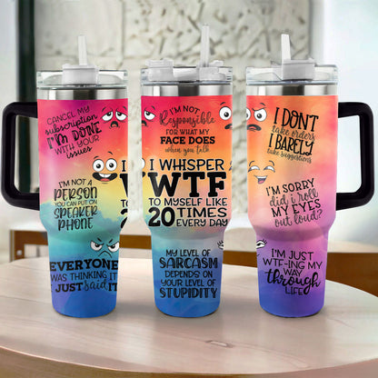 Shineful Tumbler Sarcasm