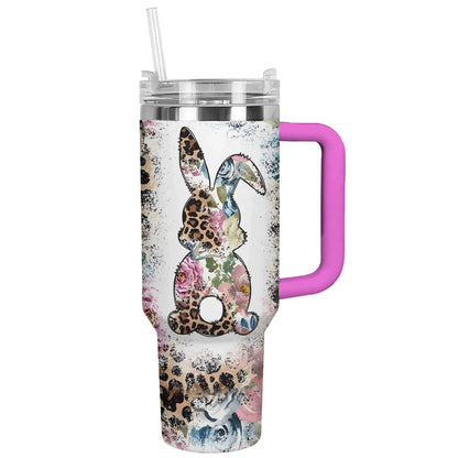 Lapin Boho en verre brillant