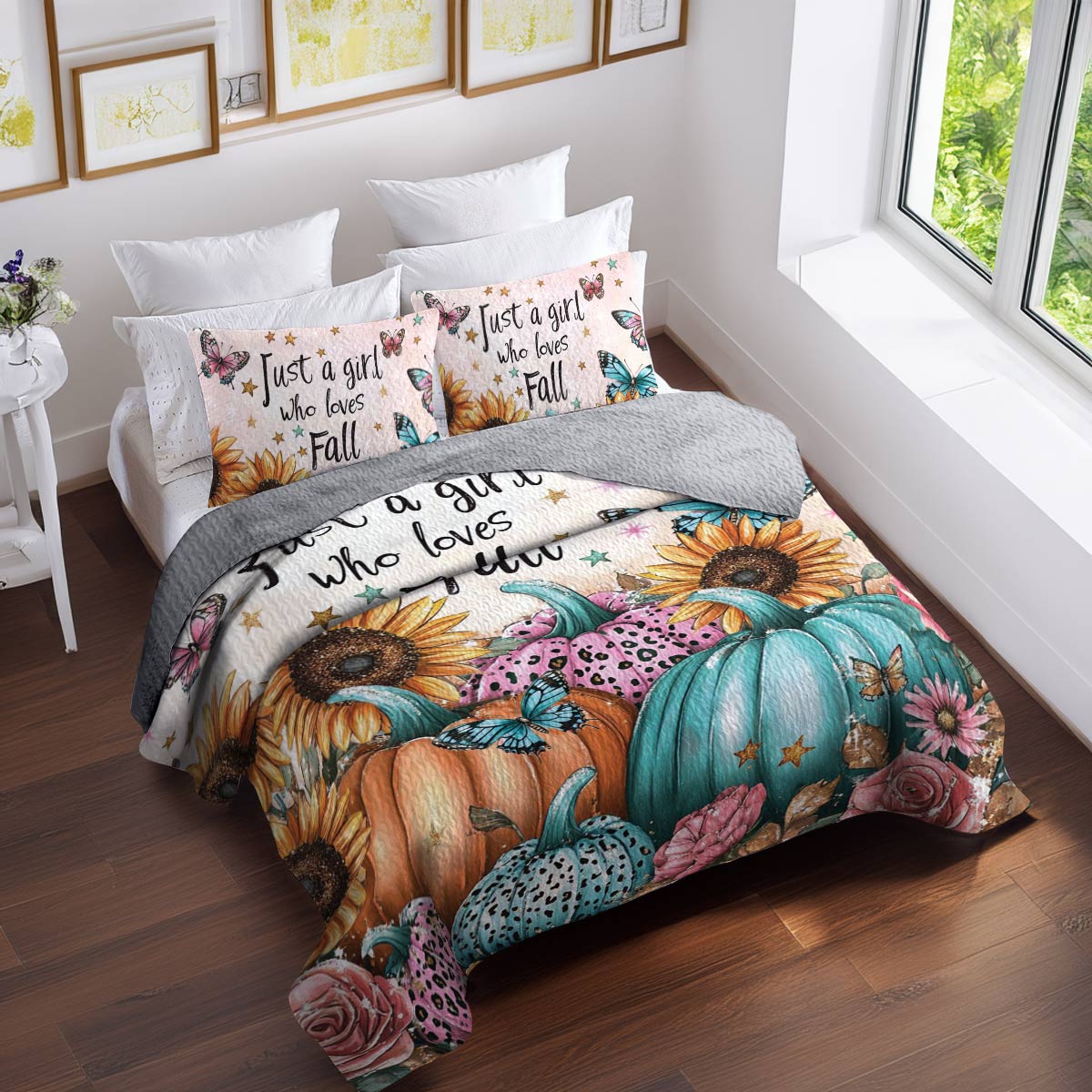 Shineful All Season Quilt 3-Piece Set Fall Fairy Tale