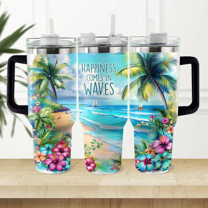 Shineful Tumbler Happy Waves