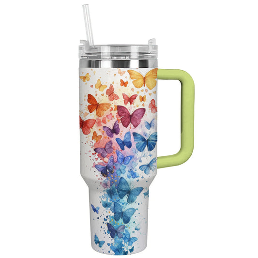 Shineful Tumbler Colorful Butterflies