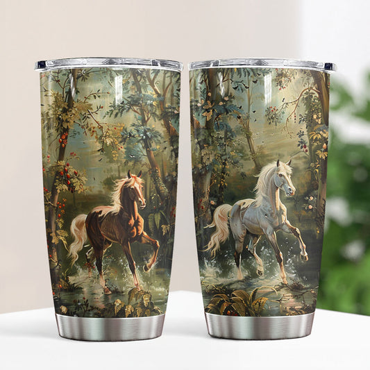 Shineful 20oz Tumbler Mystic Horses