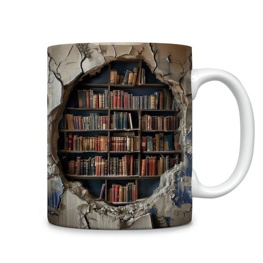 Shineful Ceramic Mug Secret Library