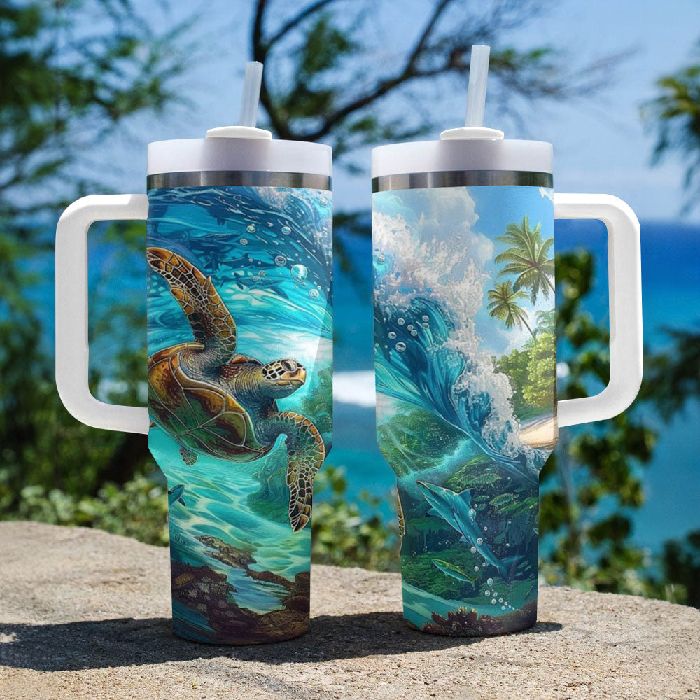 Shineful Tumbler Big Wave