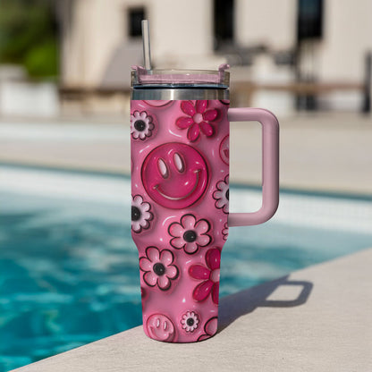 Shineful Tumbler Puffy Pinky