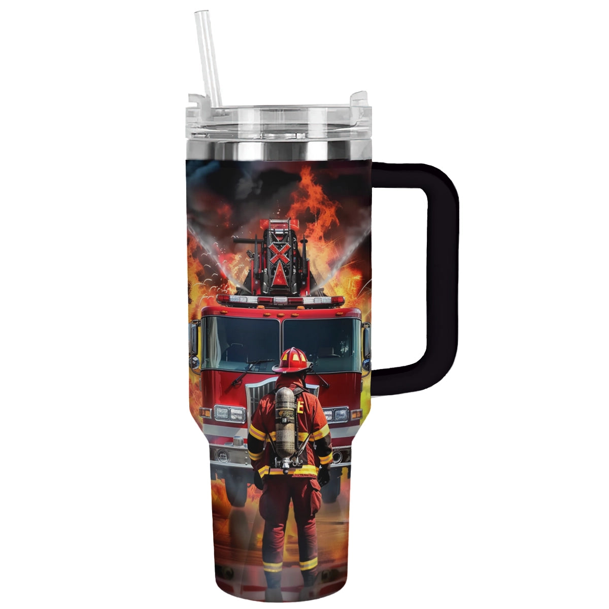 Shineful Tumbler Firefighter Heroic Tribute