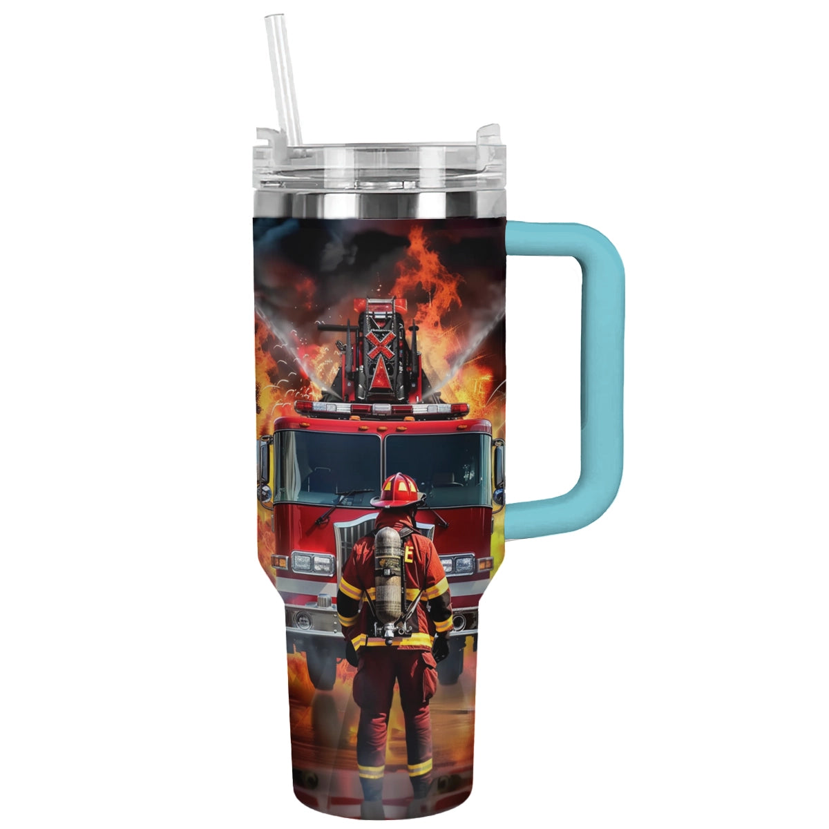 Shineful Tumbler Firefighter Heroic Tribute