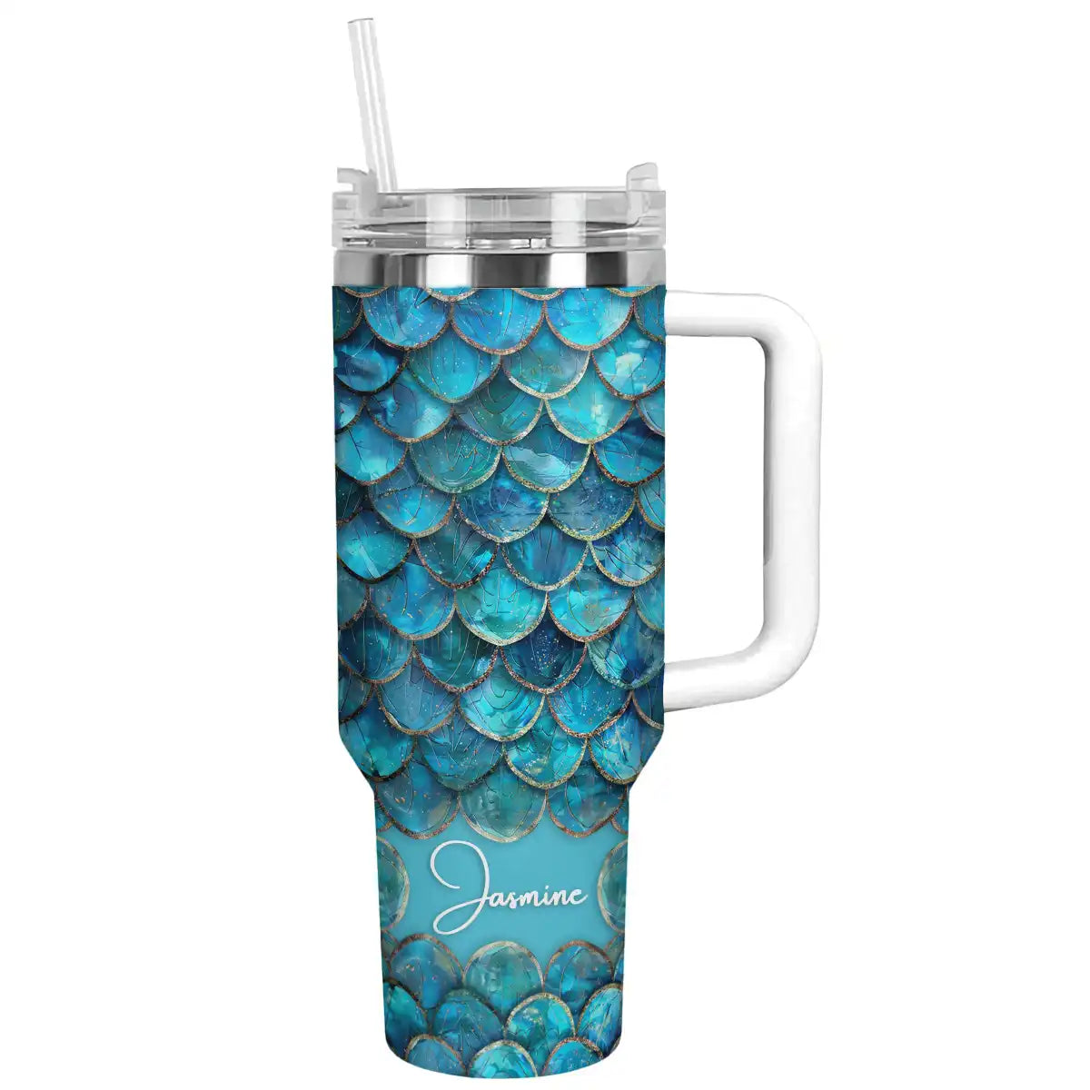 Shineful Tumbler Sea Mermaid-scale