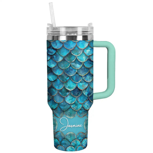 Shineful Tumbler Sea Mermaid-scale