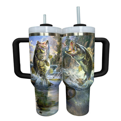 Shineful Tumbler Gone Fishing