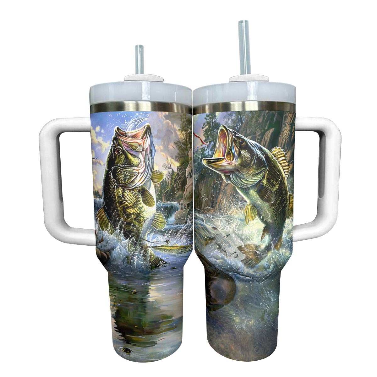 Shineful Tumbler Gone Fishing