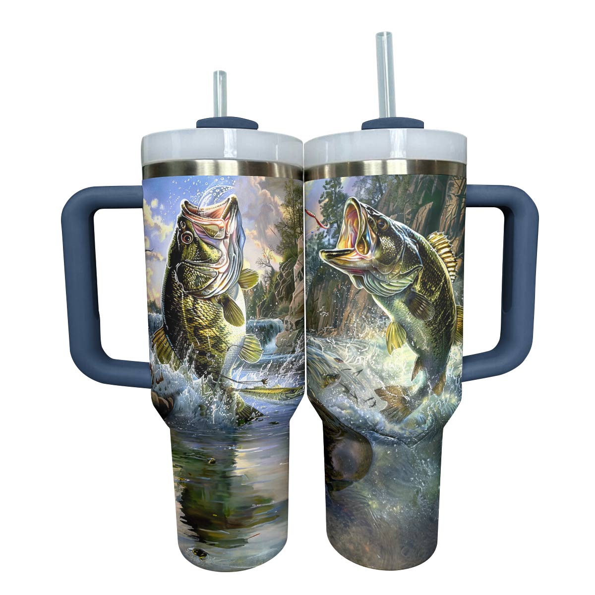 Shineful Tumbler Gone Fishing