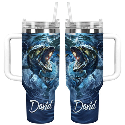 Shineful Tumbler Personalized Fishing Life