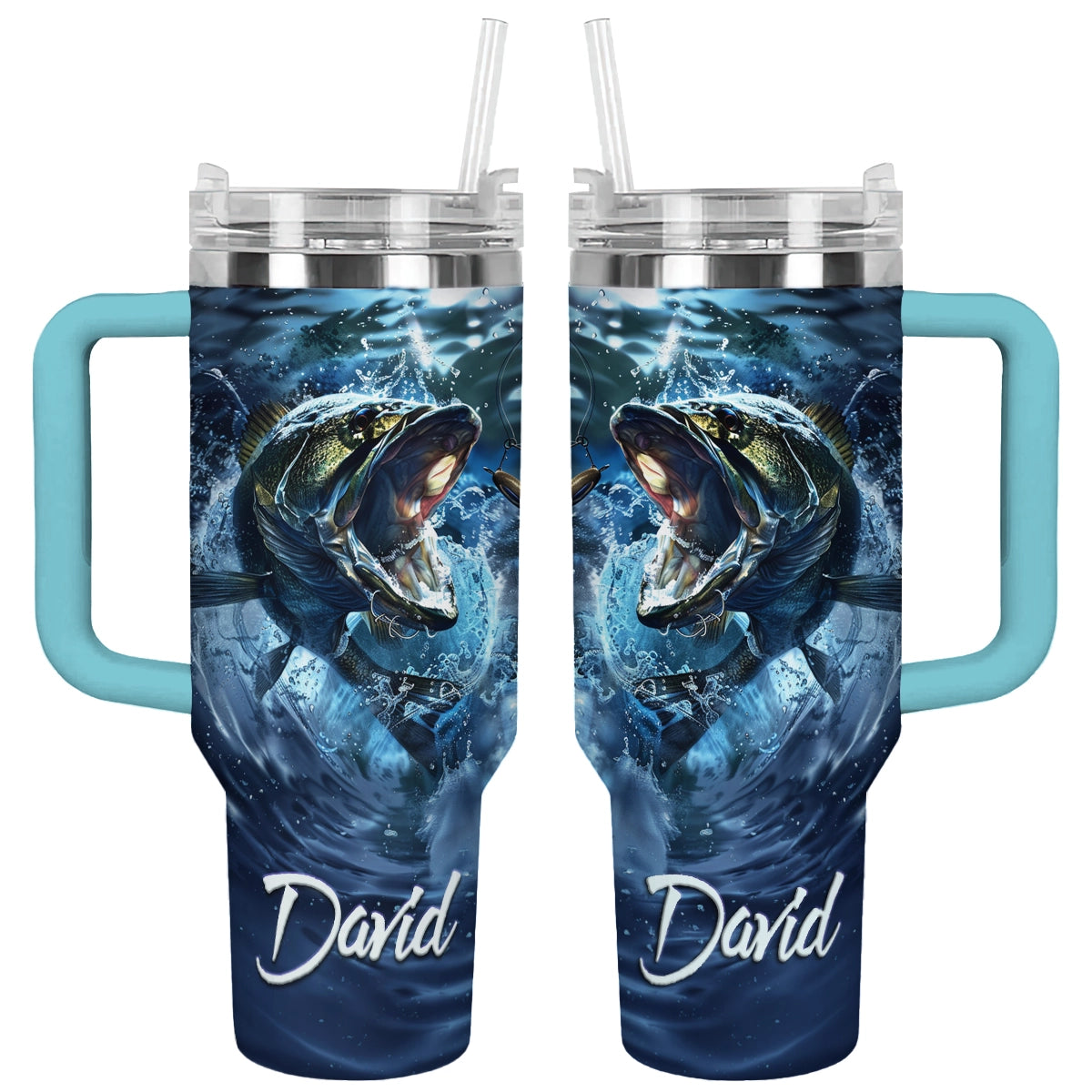 Shineful Tumbler Personalized Fishing Life