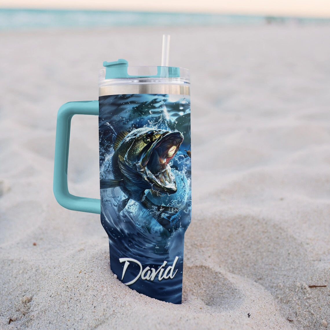 Shineful Tumbler Personalized Fishing Life