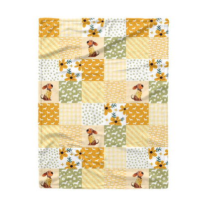 Couverture polaire brillante Sunny Paws